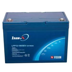 12.8V 100AH Smart Lithium Battery with Bluetooth